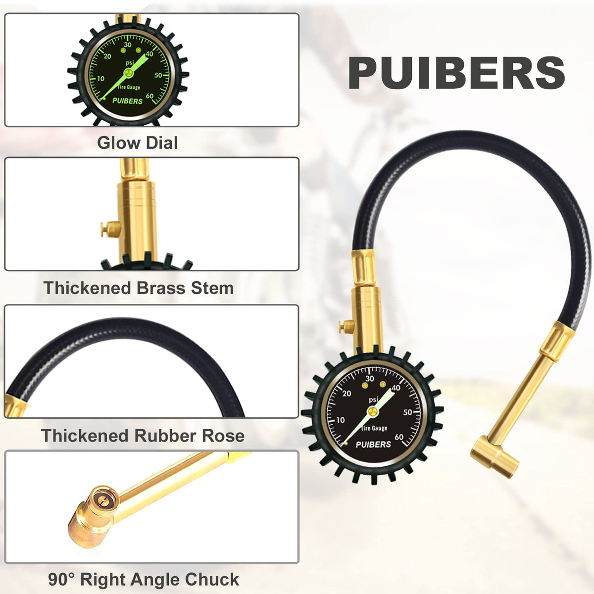 PUIBERS 90-degree chuck detail demonstrating leak-resistant connection