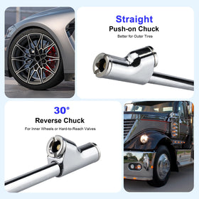 PUIBERS stainless steel stem detail highlighting durability and precise reach benefit