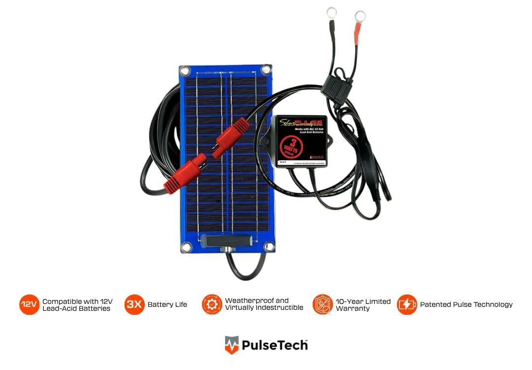 PulseTech close-up of crystalline cell texture showcasing efficient power per inch