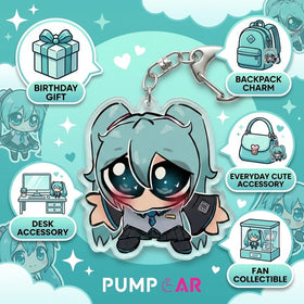 PumpCar Miku clear acrylic edge detail enhancing color contrast