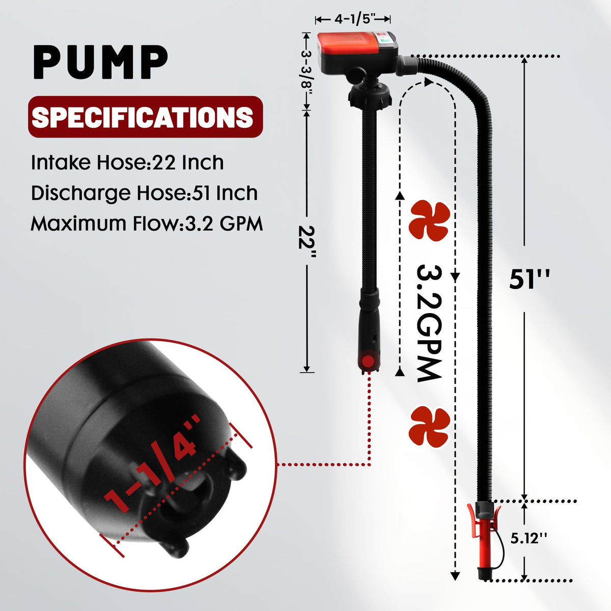 PUMPTOR pump refueling a lawn mower quickly to save time