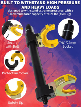 Punmew components neatly stored in blow case providing organized protection
