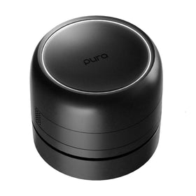 Pura front view showing compact smart car diffuser and easy access benefits