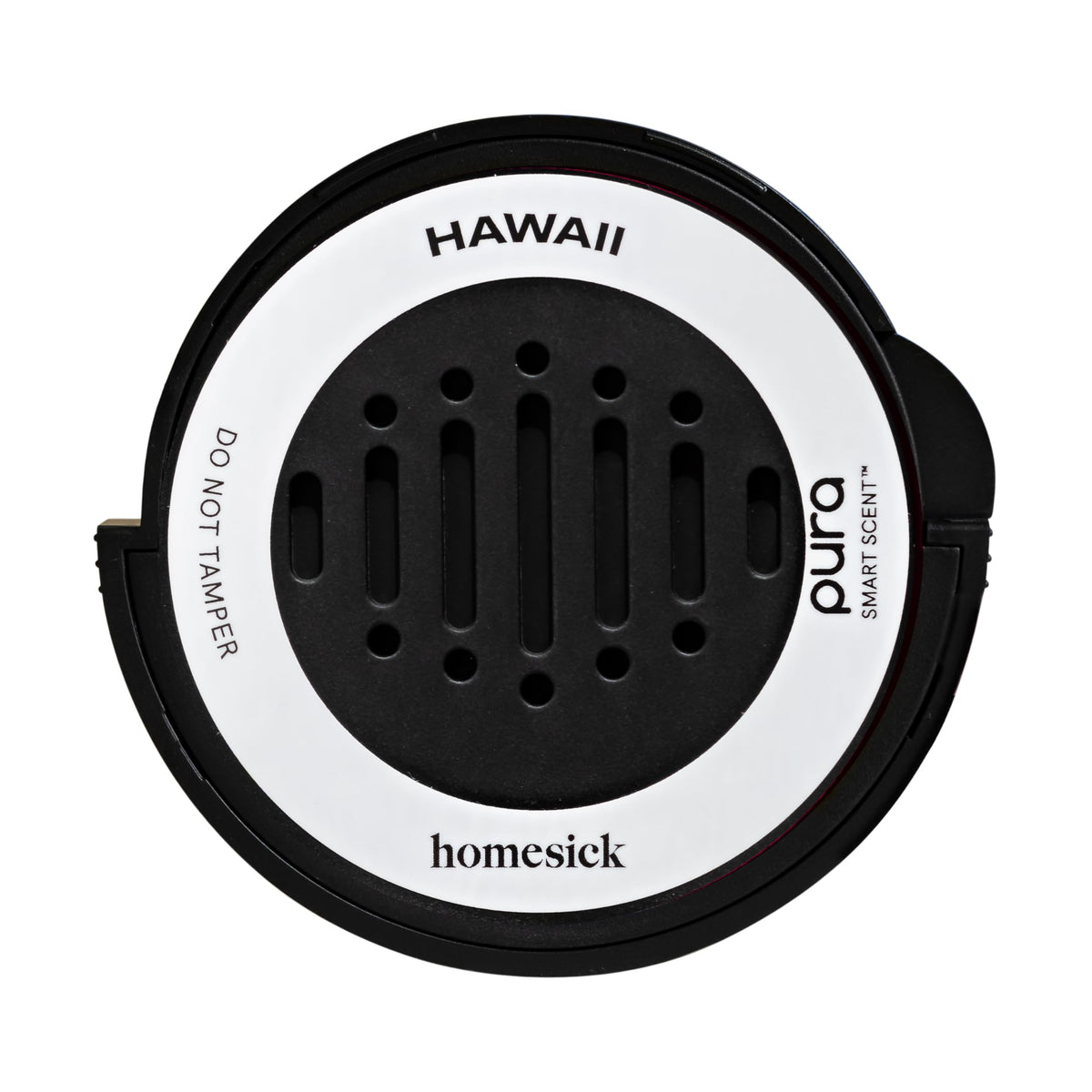 Pura Hawaii refill front packaging showing tropical design and benefit of 30-day scent