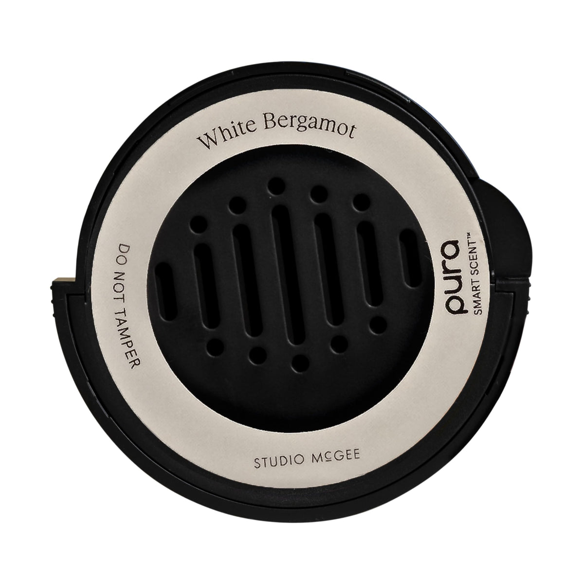 Pura White Bergamot refill front packaging showing clean design and freshness