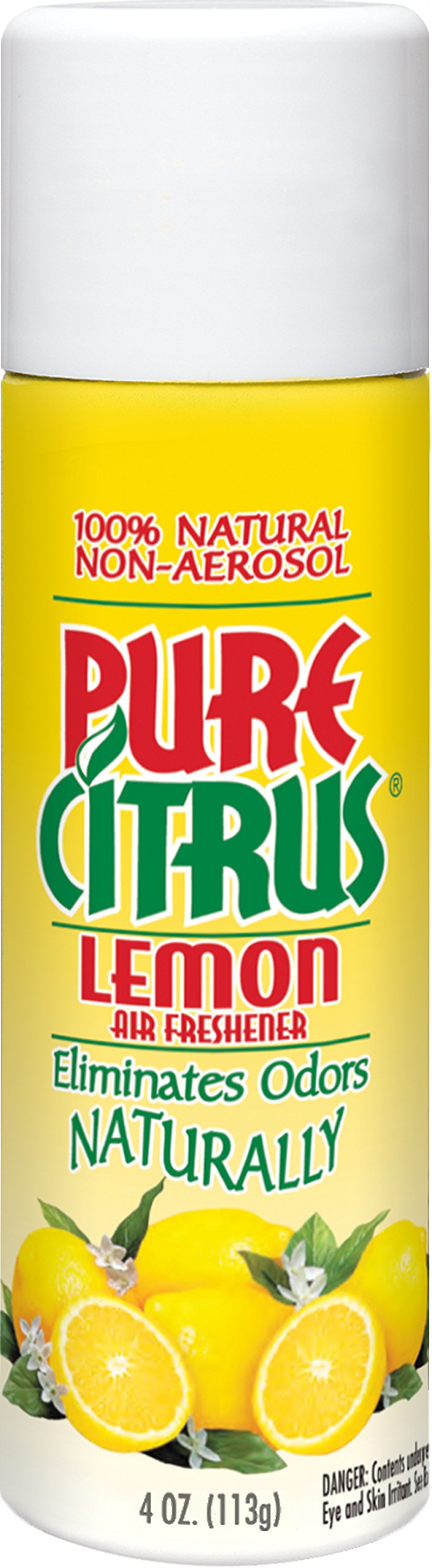 Pure Citrus lemon front packaging shows natural label and fresh scent benefit
