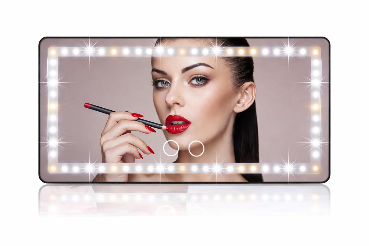 Purely Radiant in travel lifestyle setting showing portable grooming on the go