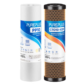 PUREPLUS front pack showing both replacement filters and benefits