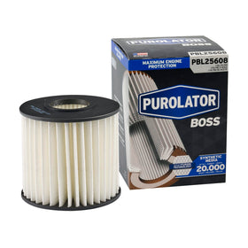 Purolator PBL25608 front packaging showing product and compatibility benefits