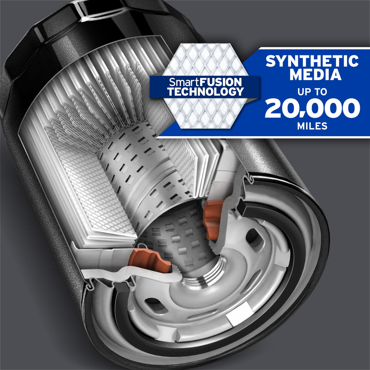 Purolator PBL25608 installed in engine housing for reliable protection