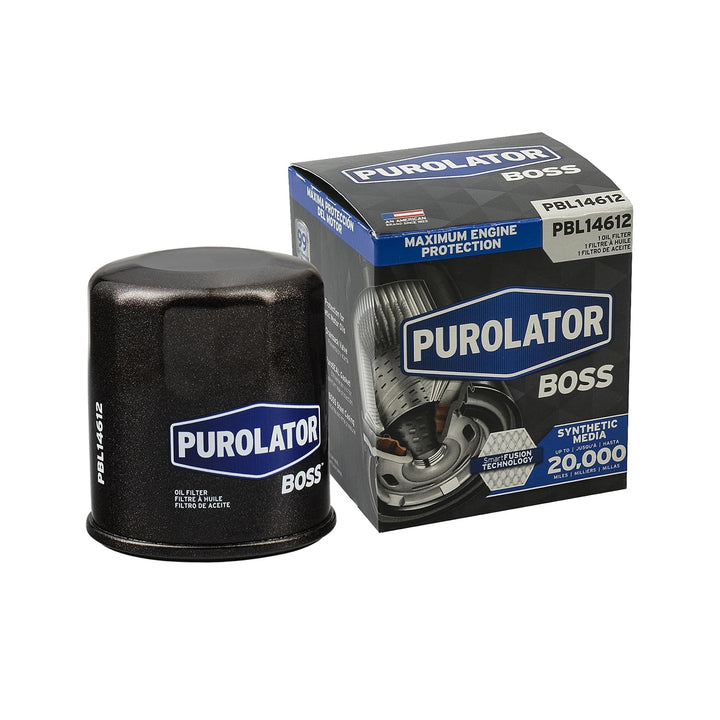 PurolatorBOSS PBL14612 front view showing compact durable design and easy fit