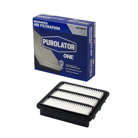 Purolator PurolatorONE A21805 front view showing product and fit benefit