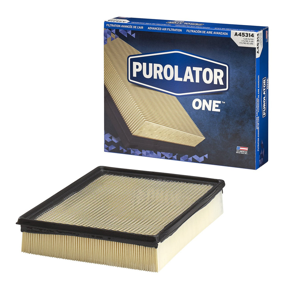 Purolator A45314 front view showing shape and fit for fast replacement