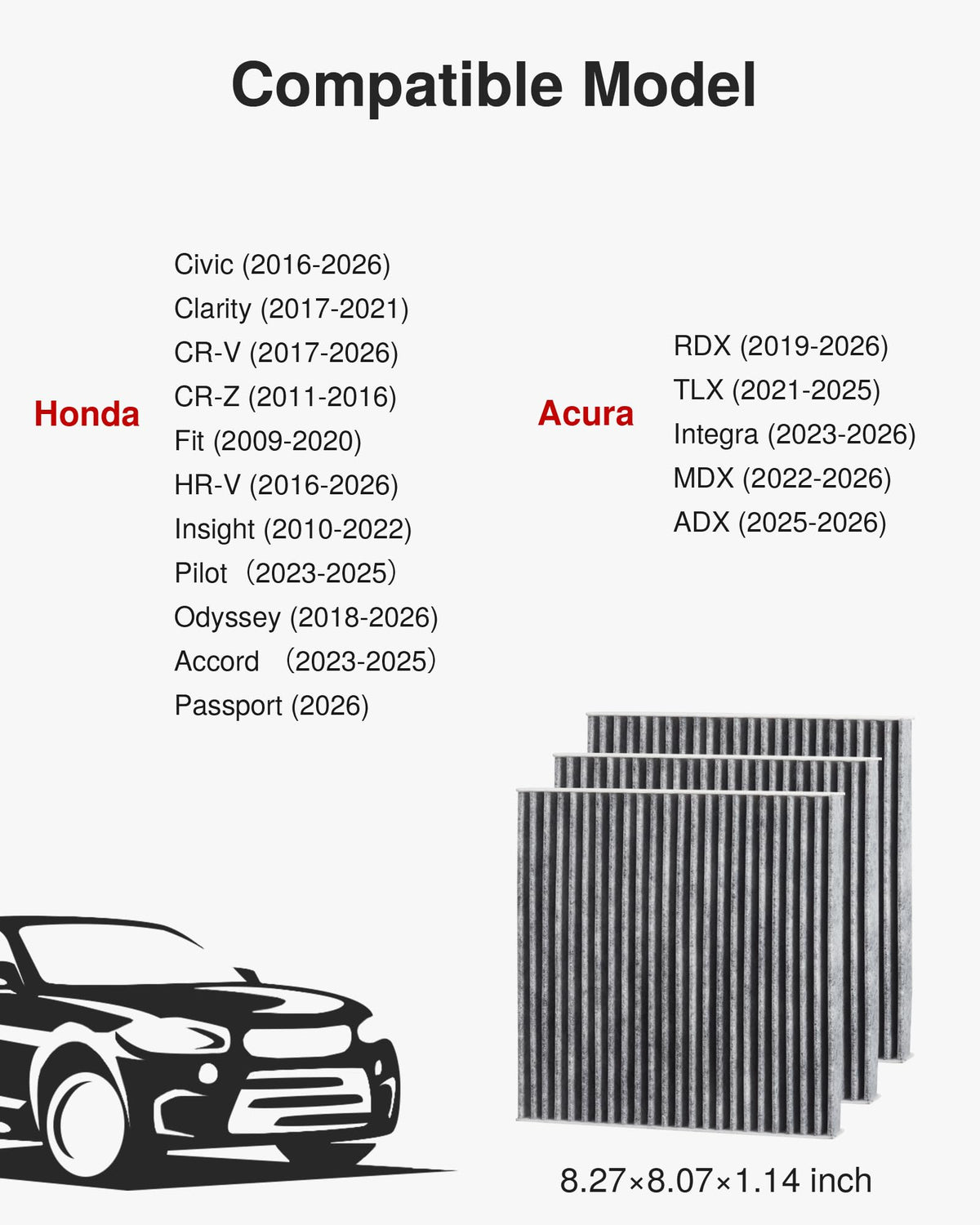 Puroma activated carbon layer close-up reducing cabin odors