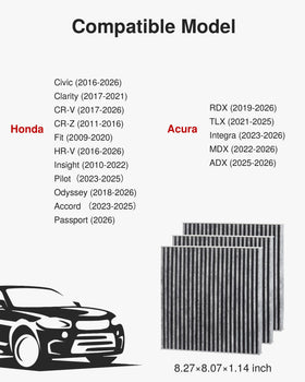 Puroma activated carbon layer close-up reducing cabin odors