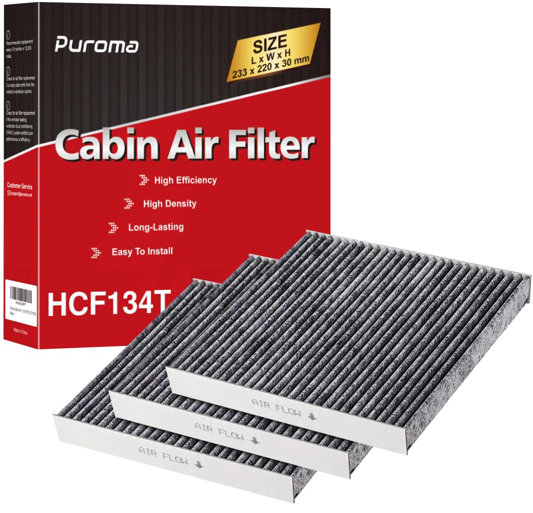 Puroma front packaging CP134 showing product and fit details for easy identification