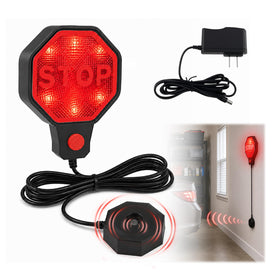 Purthog front panel LED display showing red yellow green indicators for precise stopping