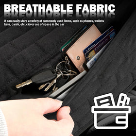 Purthog installed in car lifestyle shot demonstrating clean rear seats and comfort