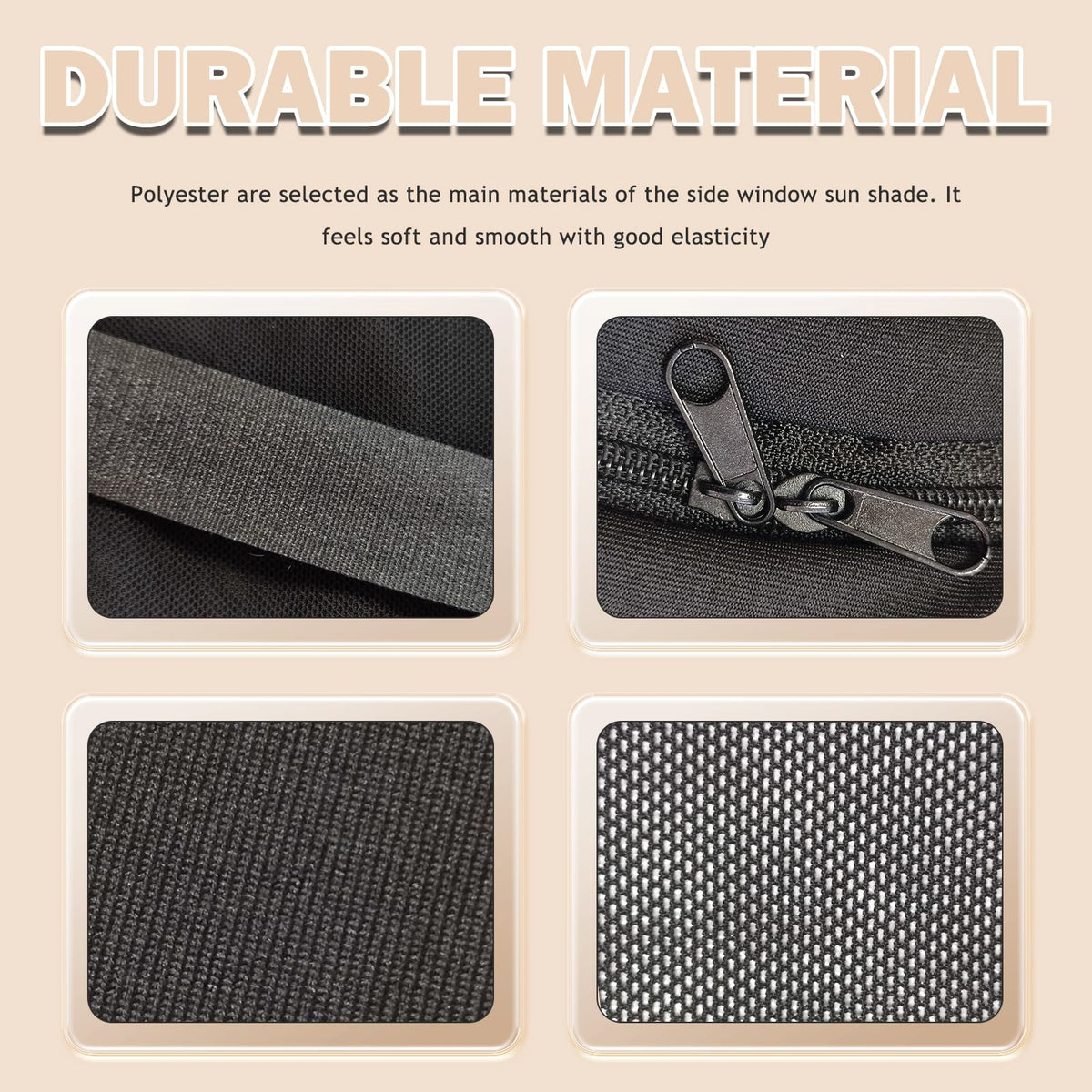 Purthog zipper mesh close-up showing breathable panel for airflow benefit