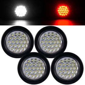 PVerandio front view clear housing showing combined red and white lighting benefit