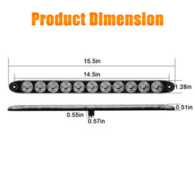 PVerandio lifestyle truck installation illustrating center brake placement and enhanced safety