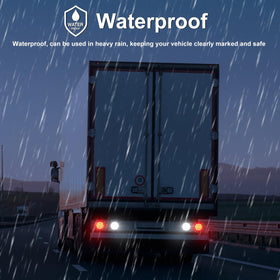 PVerandio mounted on trailer illustrating durable on-road visibility