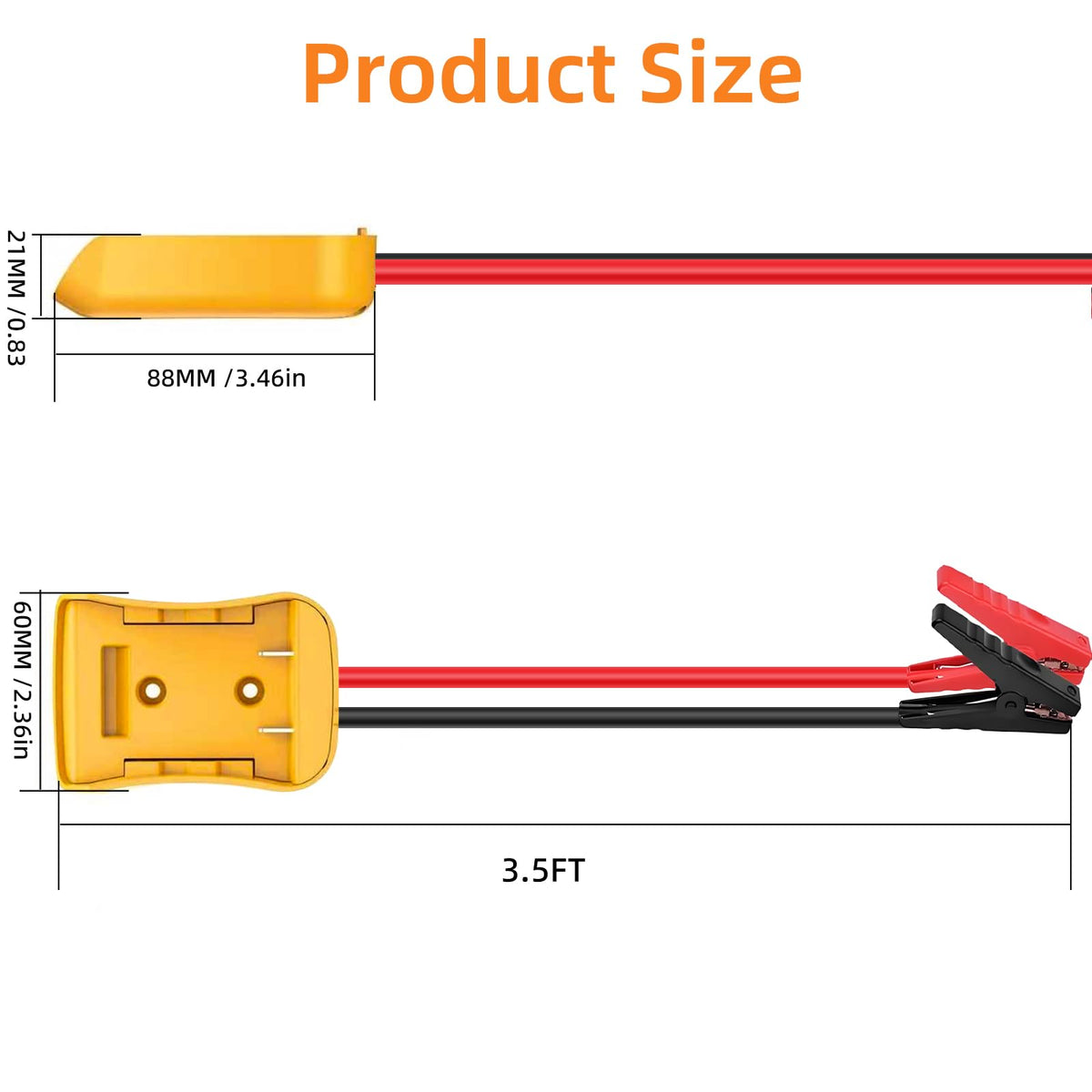 Pxm&MM clamp jaw detail with jagged teeth and spring for strong grip and reliable electrical contact