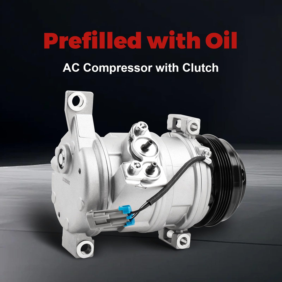 PYHAUTO compressor installed in truck engine bay restoring cooling performance
