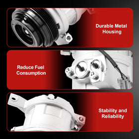 PYHAUTO compressor refrigerant ports detail for easy hose connection benefit