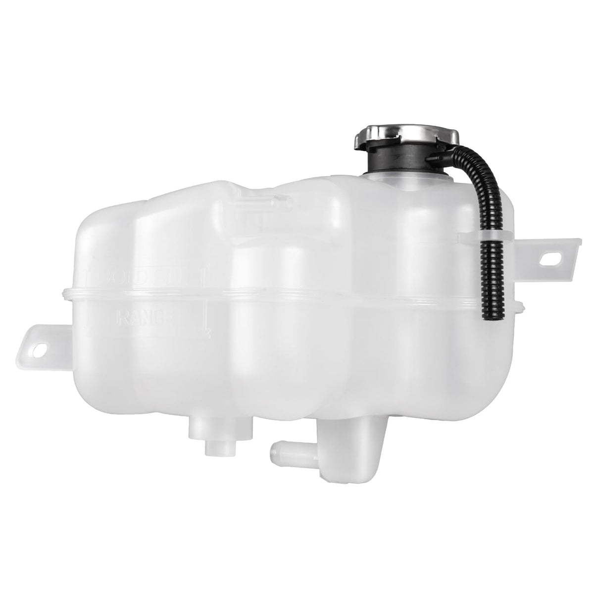 PYHAUTO front view of reservoir tank showing correct OEM fit