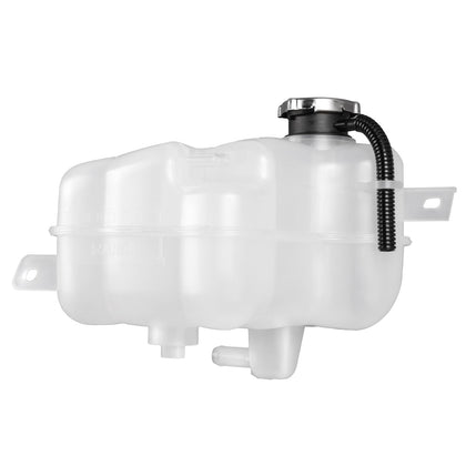 PYHAUTO front view of reservoir tank showing correct OEM fit