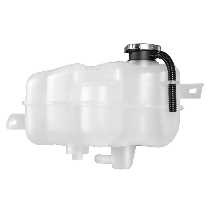 PYHAUTO front view of reservoir tank showing correct OEM fit