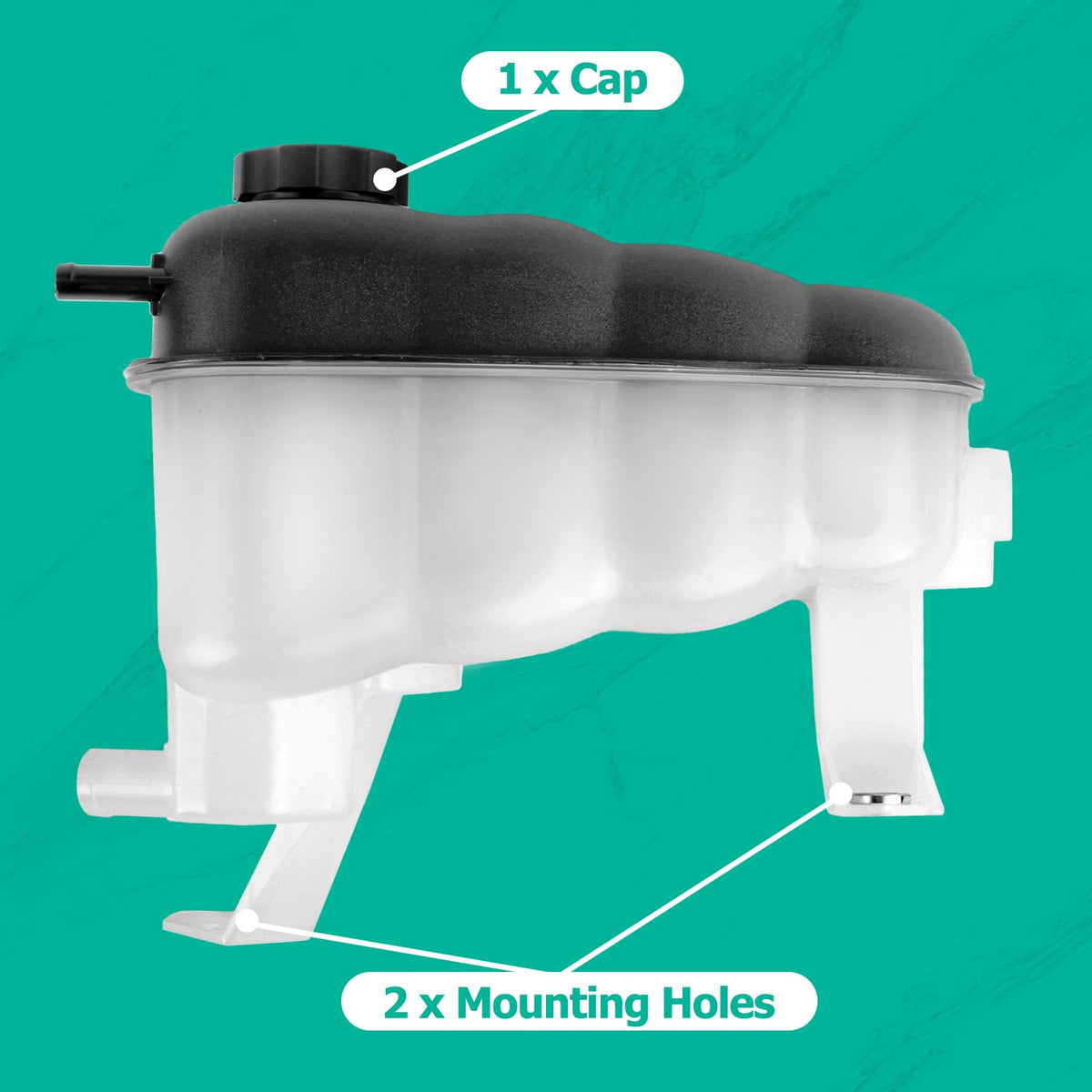 PYHAUTO side view showing mounting bracket for easy installation