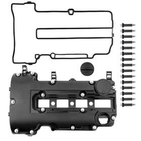 PYHAUTO valve cover front view showing precise fit and OEM styling benefit