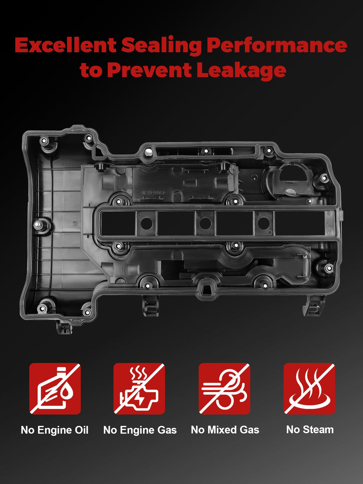 PYHAUTO valve cover held in hands showing scale and straightforward handling