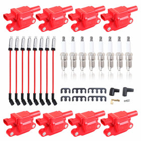 Pynccid front packaging red UF413 coils showing full eight-coil kit benefit