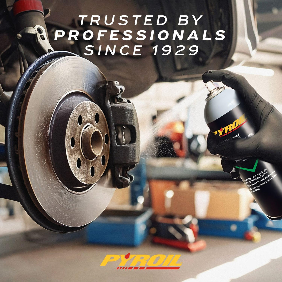 Pyroil used on CV joint and tools for grease-free parts