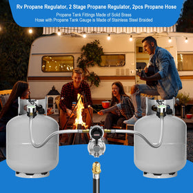 PYXGLAQ gauge glow-in-the-dark face for quick tank-level checks at night