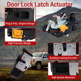 Qagea actuator installed inside door assembly restoring lock function