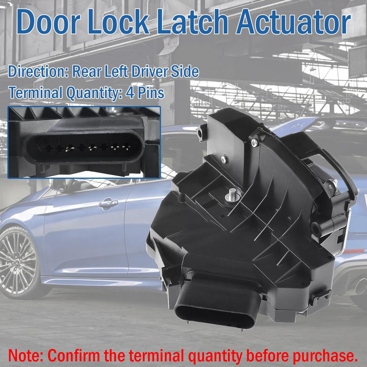 Qagea actuator mounting holes detail showing exact fit and alignment