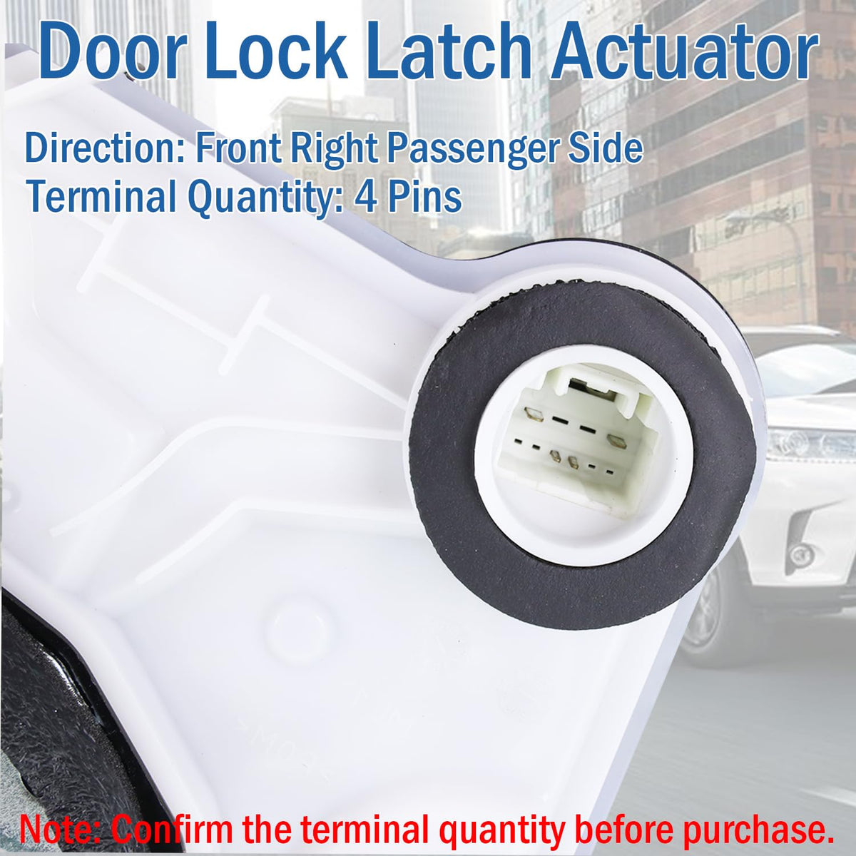 Qagea actuator electrical plug connector detail for easy plug-and-play installation