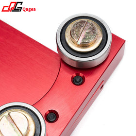 Qagea anodized finish detail showing corrosion-resistant aluminum durability