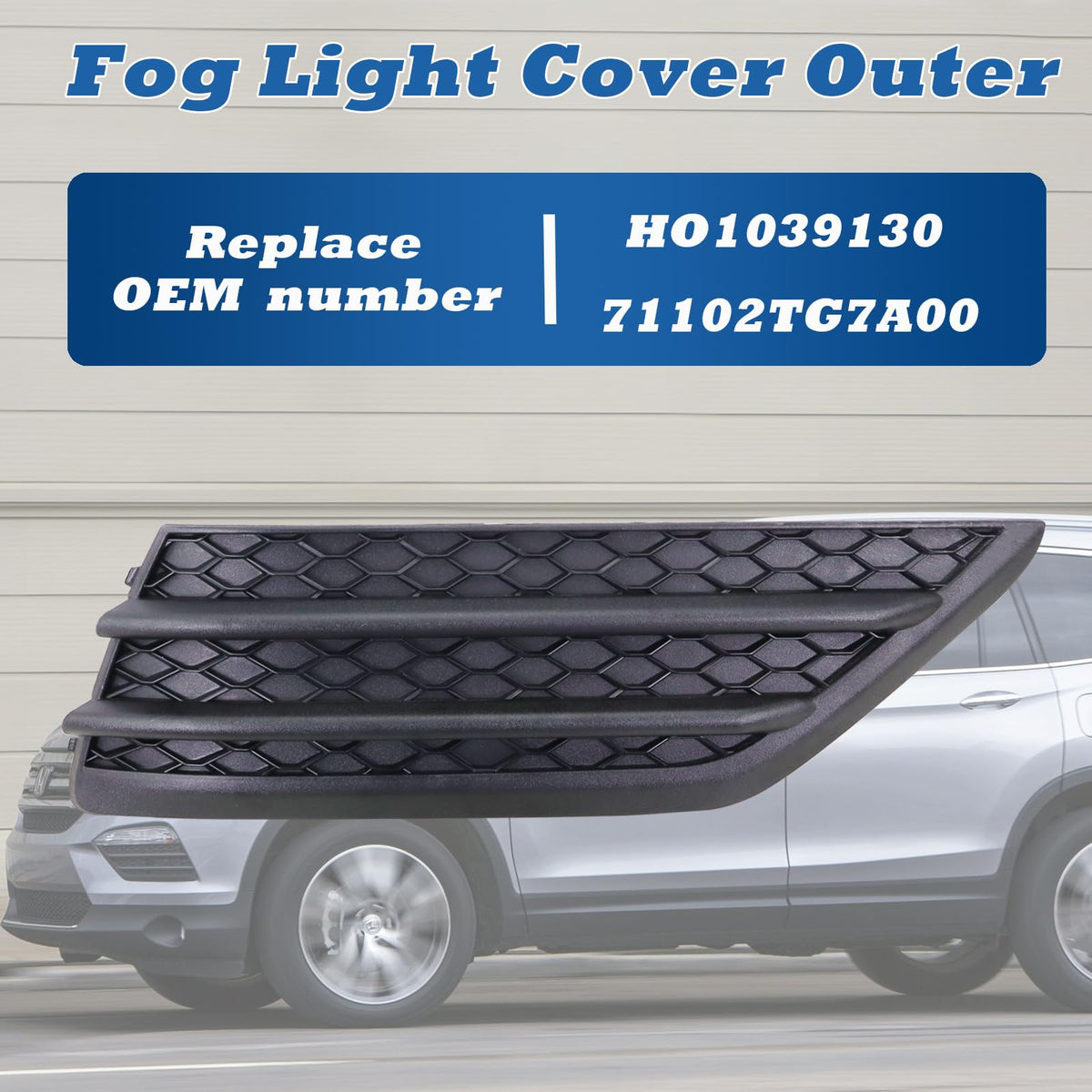 Qagea bezel mounted on bumper demonstrating proper alignment and protection