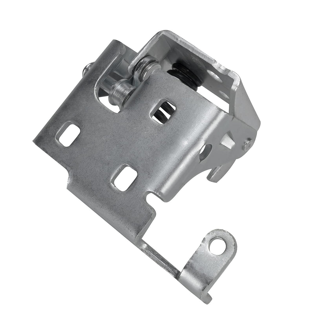 Qagea hinge installed on Silverado driver door restoring smooth operation
