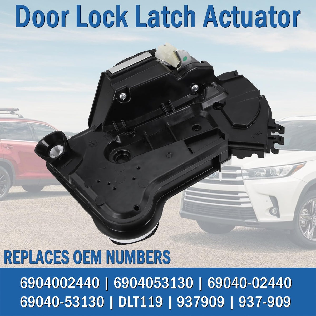 Qagea installed on driver door showing smooth locking operation in lifestyle use