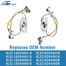 Qagea installed on left driver rear door illustrating proper alignment and safety