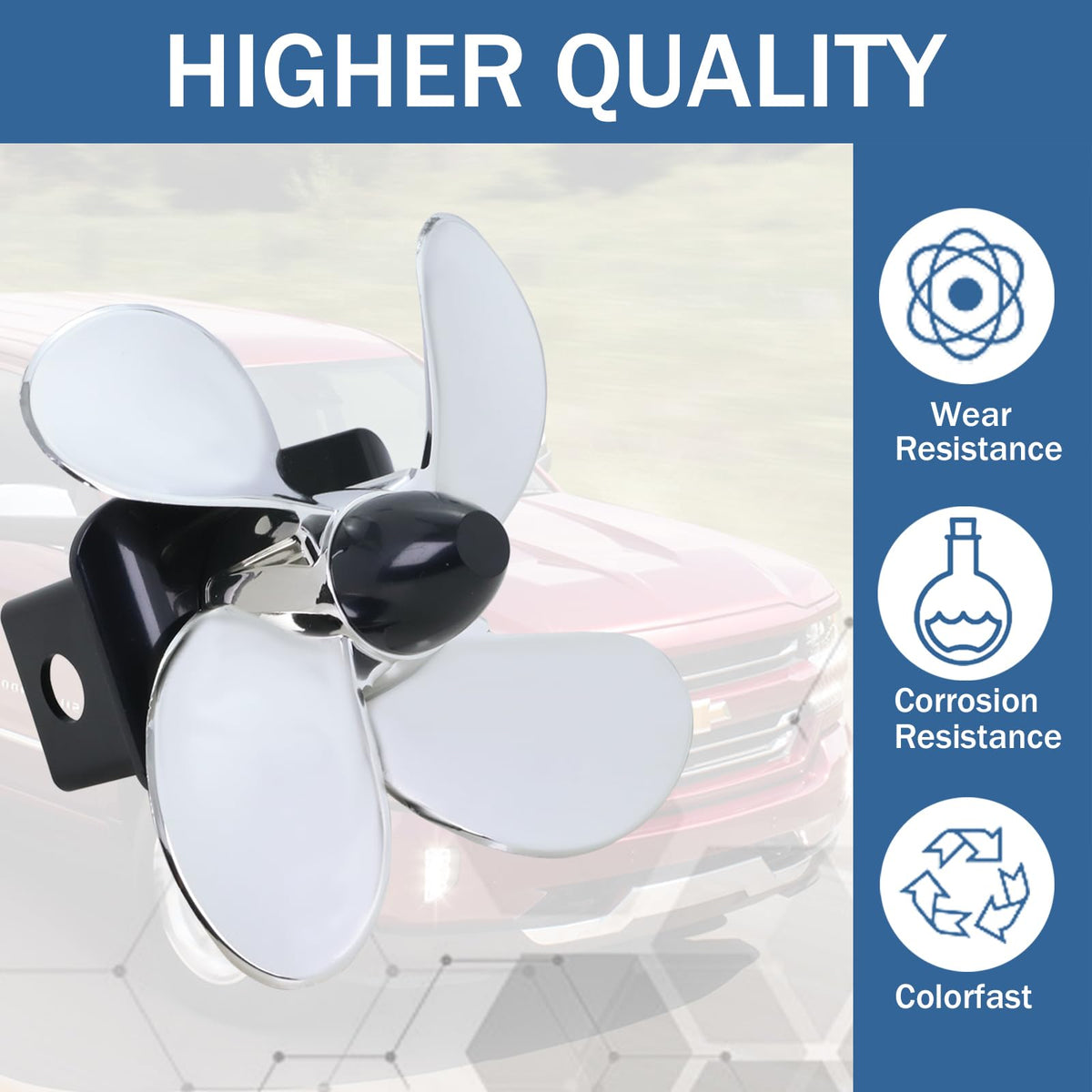 Qagea lifestyle rear truck view with cover showing protection and style