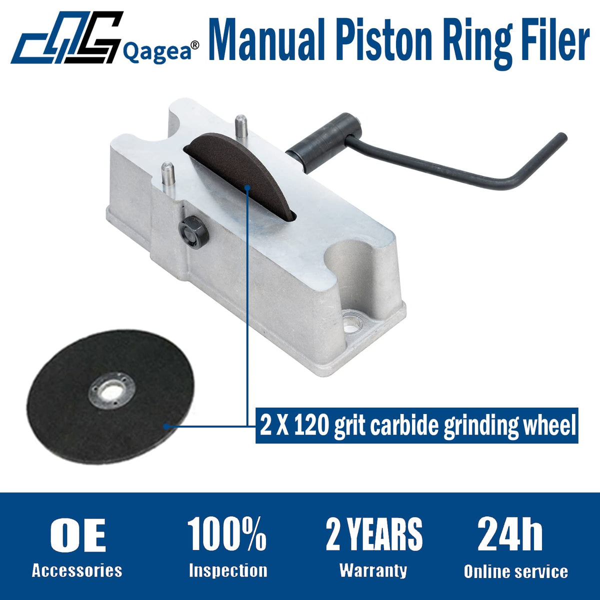Qagea positioning pin detail ensuring ring alignment benefit