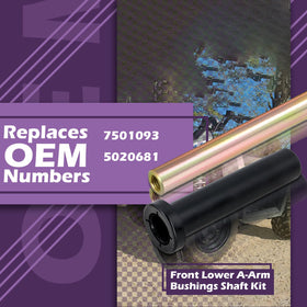 Qagea urethane bushing close-up highlighting durability benefit