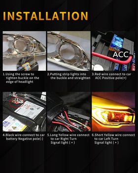 Qasim packaging and contents showing two strips and installation accessories
